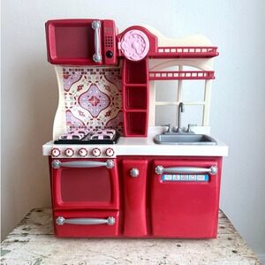 Our Generation Doll Red Gourmet Kitchen Playset